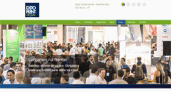 Desktop Screenshot of expoprintdigital.com.br